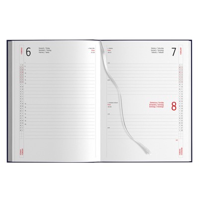 Agenda giornaliera gommata da 324 pagine - cod. PB530